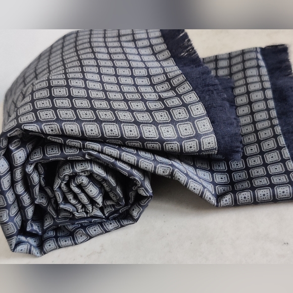 Vintage Wool Opera Scarf Tailored Look - Picture 6 of 12